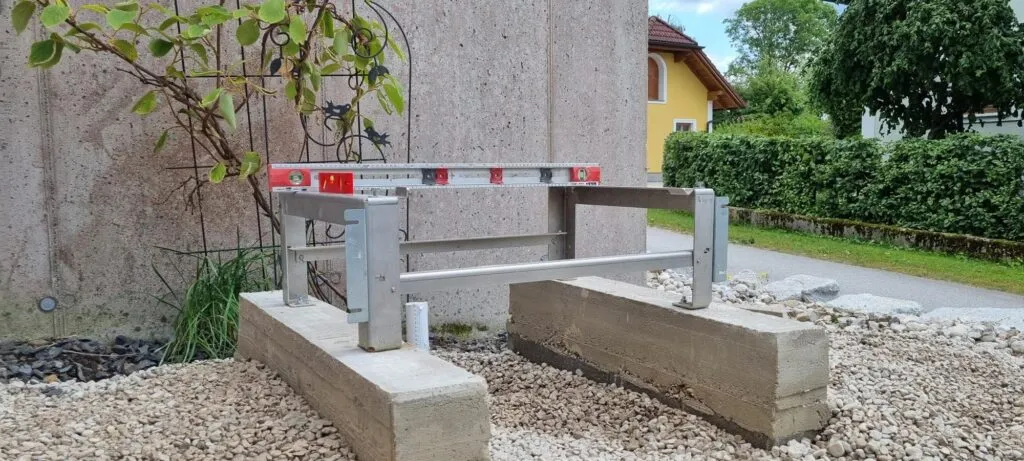 Fundament für das Außengerät